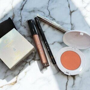 Mally Carmindy Makeup Up Beauty Bundle 4 Piece Set Blush Eyeshadow Eyeliner